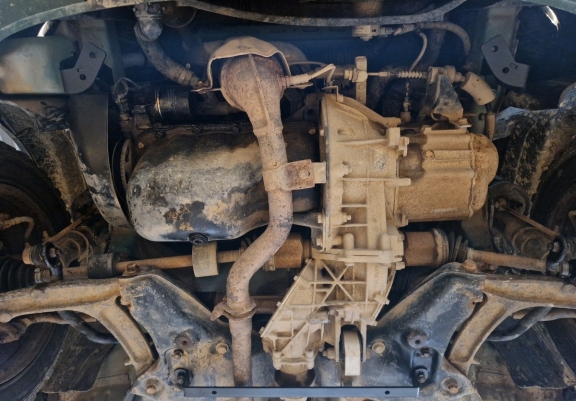 Protection sous moteur et de la boîte de vitesse Fiat Panda 4x4