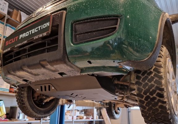 Protection sous moteur et de la boîte de vitesse Fiat Panda 4x4