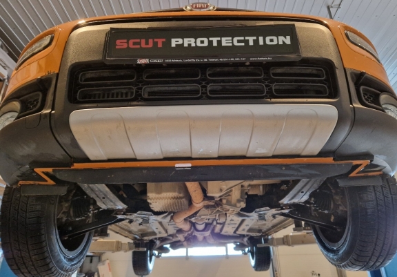Protection sous moteur et de la boîte de vitesse Fiat Panda 4x4