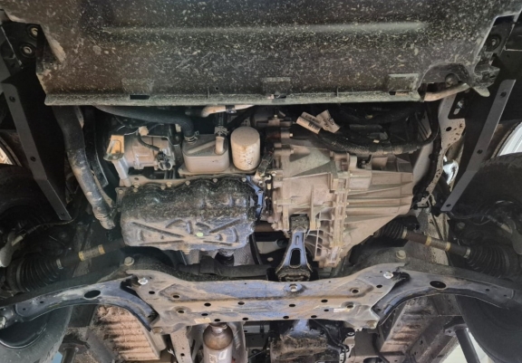 Protection sous moteur et de la boîte de vitesse Ford Transit - Traction 