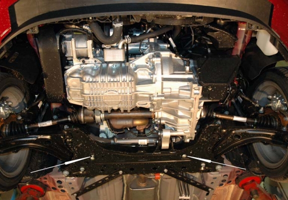 Protection sous moteur et de la boîte de vitesse Ford EcoSport