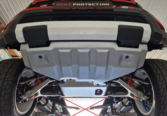 Protection sous moteur et de la boîte de vitesse Ford Ranger Raptor Aluminium