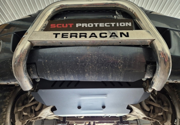 Protection sous moteur et de la radiateur Hyundai Terracan