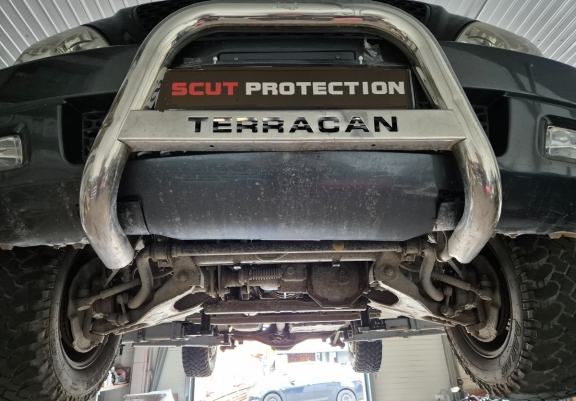 Protection sous moteur et de la radiateur Hyundai Terracan