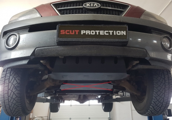 Protection sous moteur et de la radiateur Kia Sorento