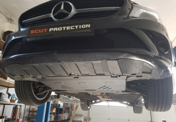 Protection sous moteur et de la boîte de vitesse Mercedes CLA X117