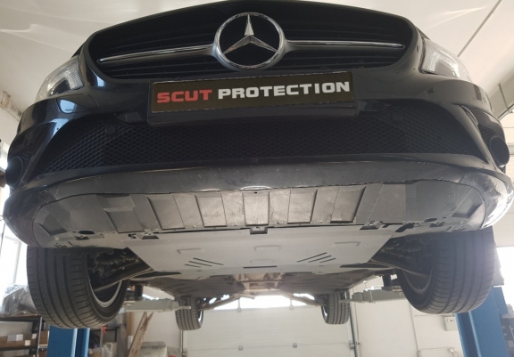 Protection sous moteur et de la boîte de vitesse Mercedes CLA X117