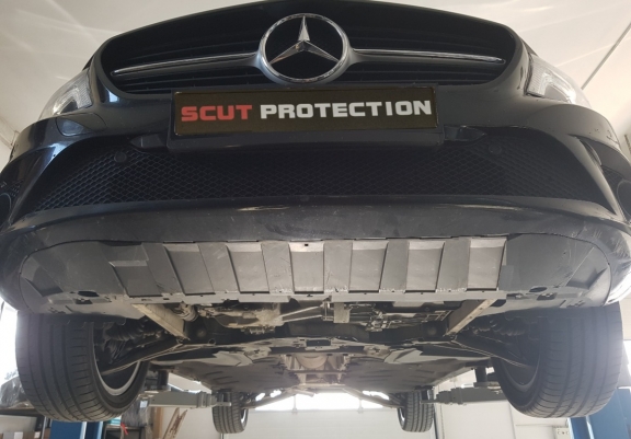 Protection sous moteur et de la boîte de vitesse Mercedes CLA X117