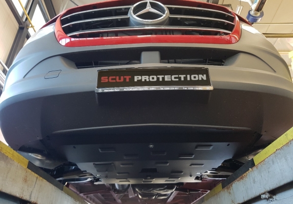 Protection sous moteur et de la radiateur Mercedes Sprinter-Traction 