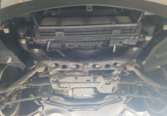 Protection sous moteur et de la radiateur Mercedes E-Classe W212 - 4x4