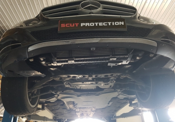 Protection sous moteur et de la radiateur Mercedes E-Classe W212 - 4x4