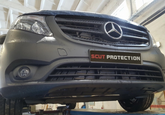 Protection sous moteur et de la boîte de vitesse  Mercedes Viano W447 2.2 D, 4x4