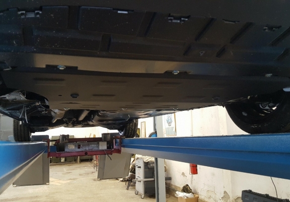 Protection sous moteur et de la boîte de vitesse  Mercedes Viano W447 2.2 D, 4x4