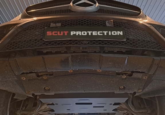 Protection sous moteur et de la boîte de vitesse Mercedes ML W166