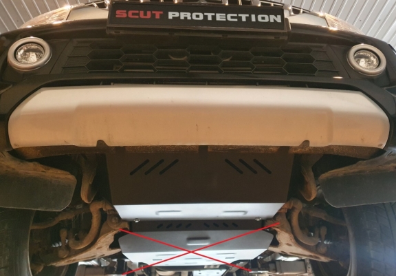 Protection de radiateur Fiat Fullback