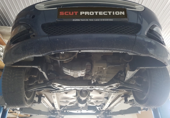Protection sous moteur et de la boîte de vitesse Mitsubishi Colt