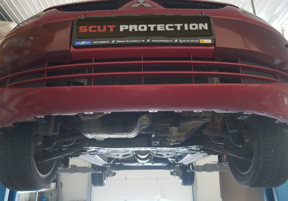 Protection sous moteur et de la boîte de vitesse Mitsubishi Colt