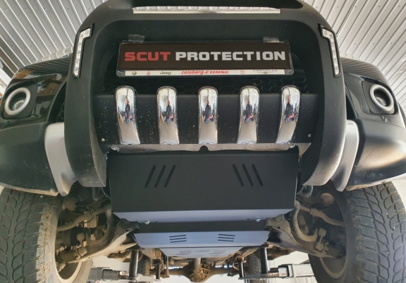 Protection sous moteur et de la radiateur Mitsubishi L 200