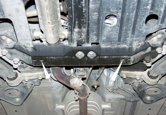 Protection sous moteur et de la boîte de vitesse Nissan Primera P12