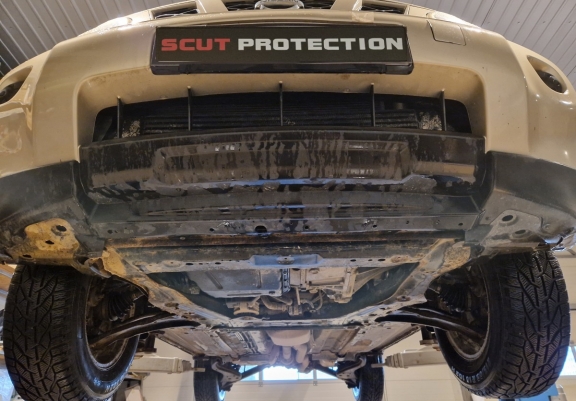 Protection sous moteur et de la boîte de vitesse Nissan X-Trail T31 - Vers 2.0