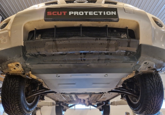 Protection sous moteur et de la boîte de vitesse Nissan X-Trail T31 - Vers 2.0