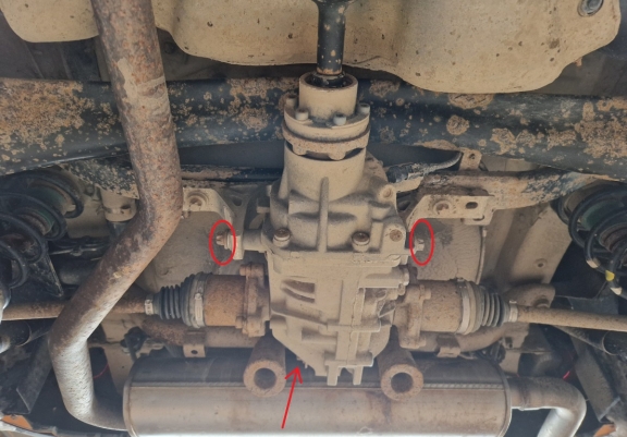 Protection du différentiel Fiat Panda 4x4