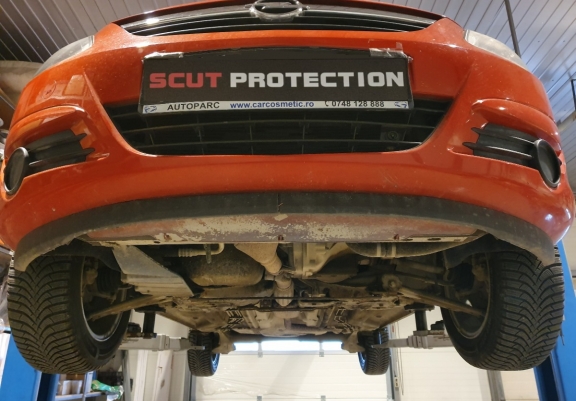 Protection sous moteur et de la boîte de vitesse Opel Corsa D