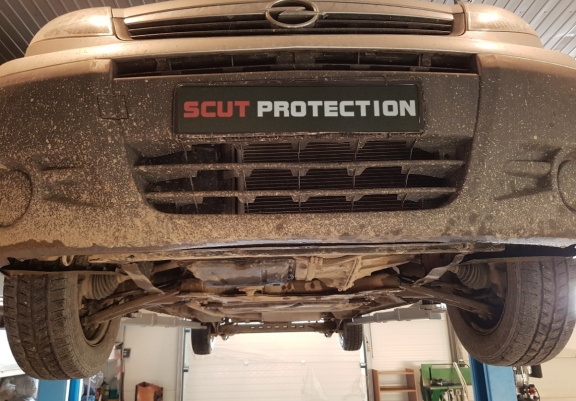 Protection sous moteur et de la boîte de vitesse Renault Trafic 2 