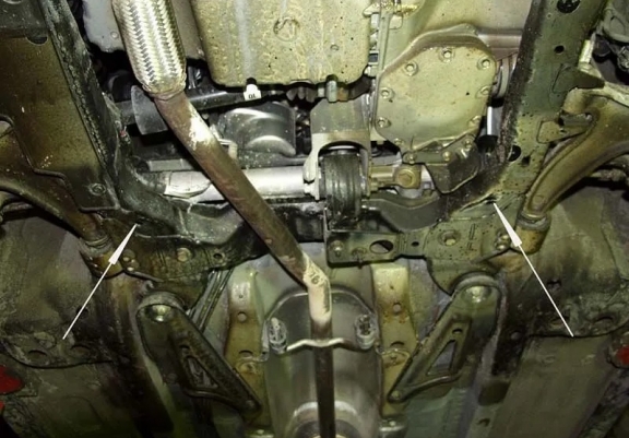 Protection sous moteur et de la boîte de vitesse Opel Signum