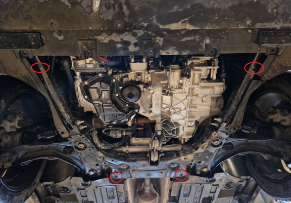 Protection sous moteur et de la boîte de vitesse Renault Arkana