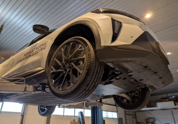 Protection sous moteur et de la boîte de vitesse Renault Megane E-Tech