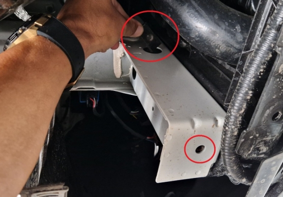 Protection sous moteur et de la radiateur Ssangyong Torres