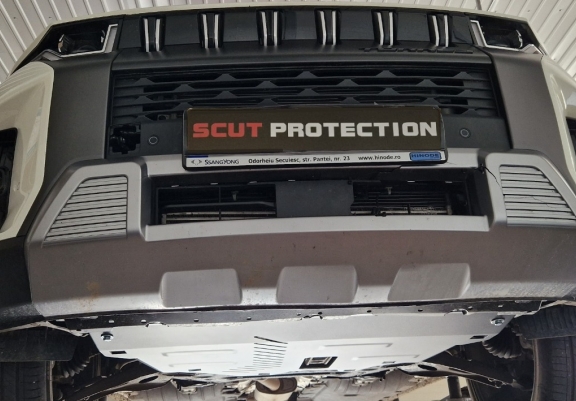 Protection sous moteur et de la radiateur Ssangyong Torres