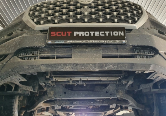 Protection sous moteur et de la radiateur Ssangyong Musso Grand
