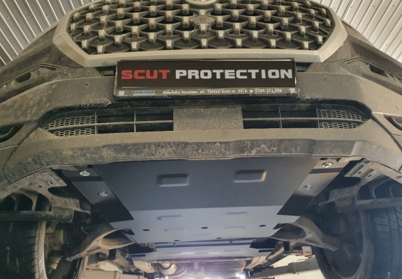 Protection sous moteur et de la radiateur Ssangyong Musso Grand