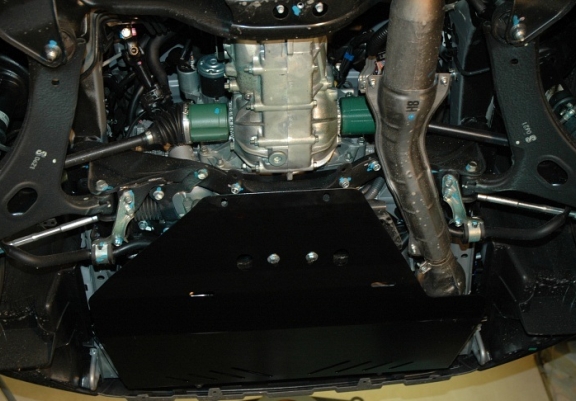 Protection sous moteur et de la radiateur Subaru Forester 3