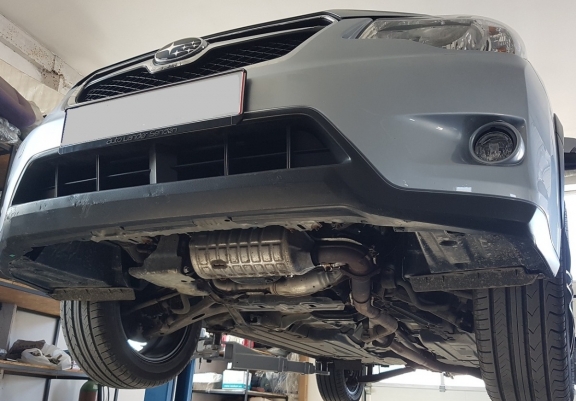 Protection sous moteur et de la radiateur Subaru Forester 4