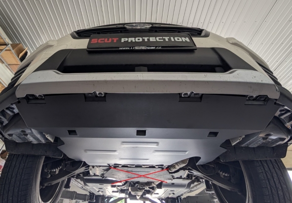Protection sous moteur et de la radiateur Subaru Forester 5 Hybrid