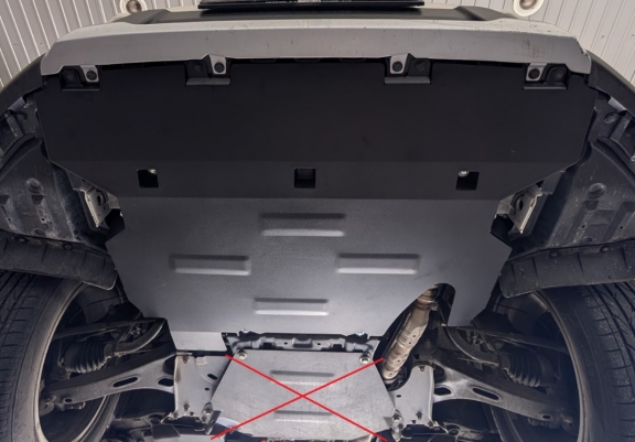 Protection sous moteur et de la radiateur Subaru Forester 5 Hybrid