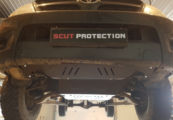 Protection sous moteur et de la radiateur Toyota Hilux