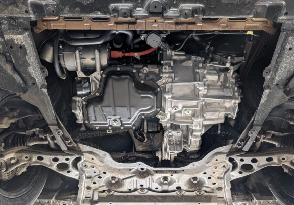 Protection sous moteur et de la boîte de vitesse  Toyota C-HR- Aluminium  