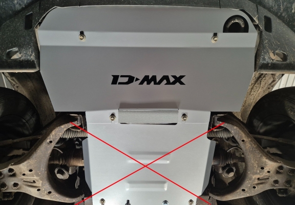 Protection de radiateur Isuzu D-Max