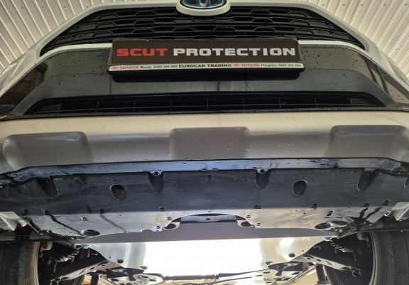 Protection sous moteur et de la boîte de vitesse  Toyota RAV4 - Aluminium  