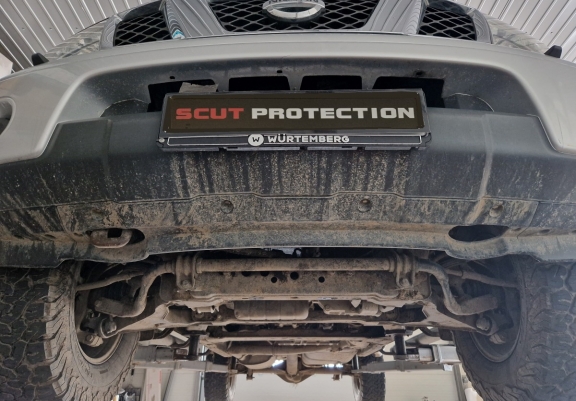 Protection de radiateur Nissan Navara D40