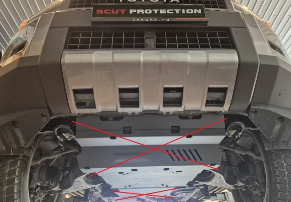 Protection sous moteur Toyota Land Cruiser 250 