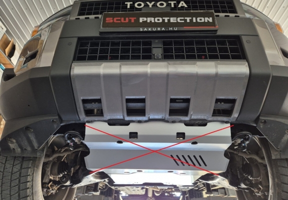 Protection sous moteur Toyota Land Cruiser 250 - Aluminium