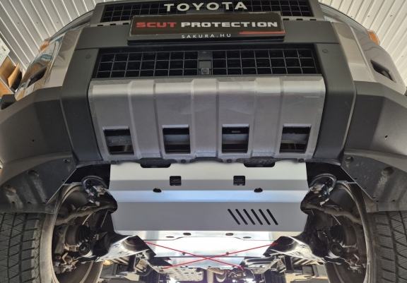 Protection de radiateur Toyota Land Cruiser 250 - Aluminium