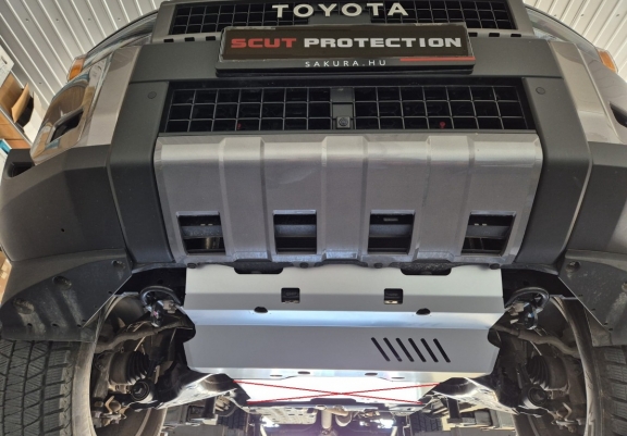 Protection de radiateur Toyota Land Cruiser 250 - Aluminium