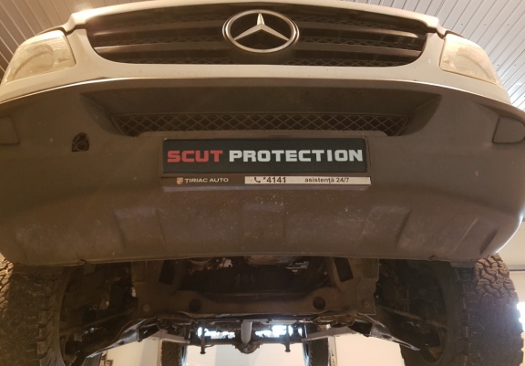 Protection sous moteur et de la boîte de vitesse Mercedes Sprinter 906 4x4