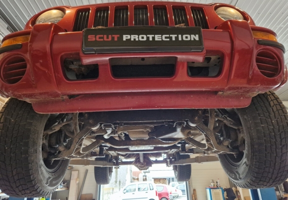 Protection sous moteur et de la boîte de vitesse Jeep Cherokee - KJ